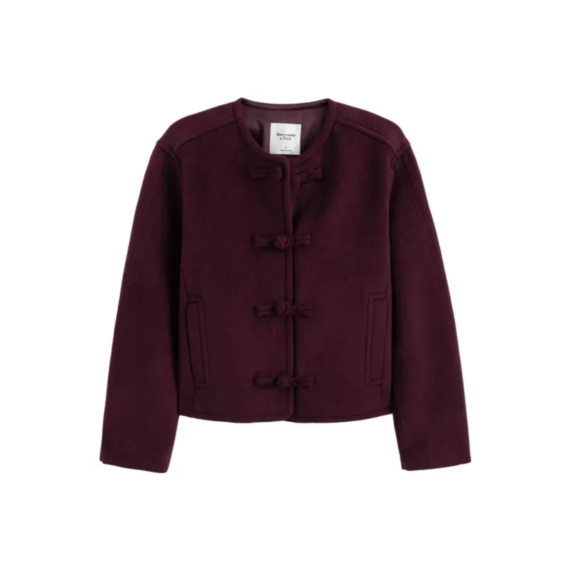 Abercrombie＆Fitch Jackets Coats Women's Red-0