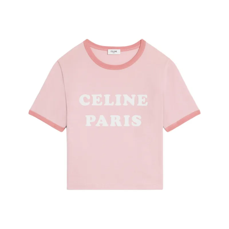 CELINE Paris 70's T shirt In Cotton Jersey-0