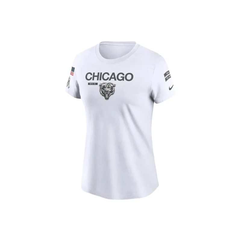 Nike Chicago Bears Salute To Service Legend Women's Nike Nfl T Shirt-0