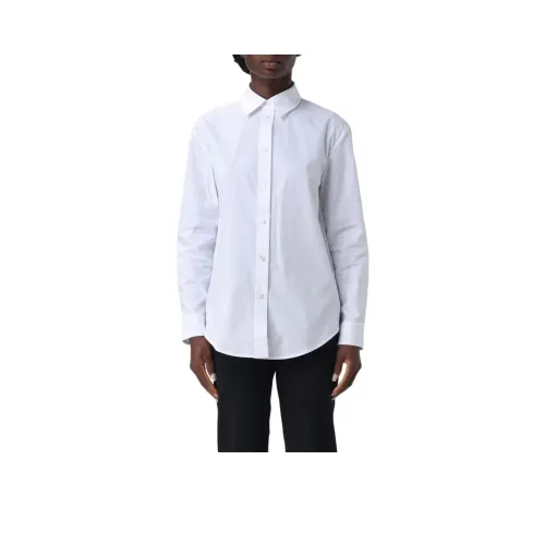 MaxMara Antille Button Up Stretch Shirt