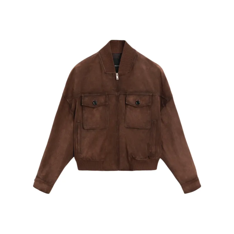 Massimo Dutti Jackets Coats Women's Brown-0
