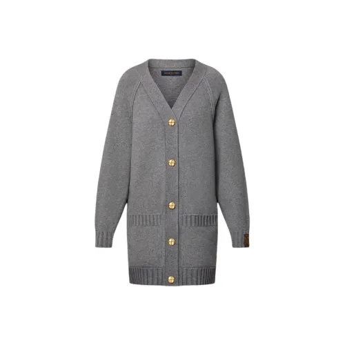 LOUIS VUITTON Oversized Button Up Cardigan