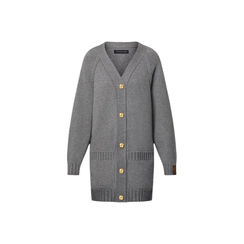 LOUIS VUITTON Oversized Button Up Cardigan-0