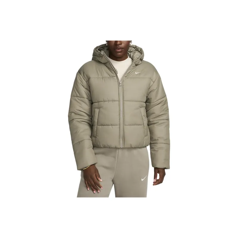 Nike Sportswear Classic Puffer Women's Therma FIT Loose Hooded Jacket-0
