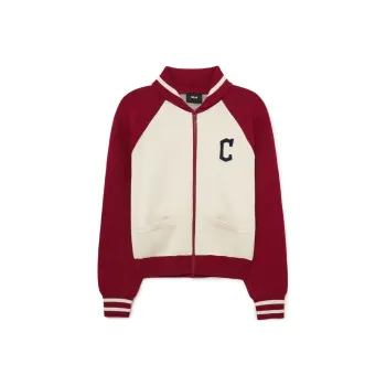MLB Varsity Cardigan Cleveland Guardians Knitwear Women's Multicolor