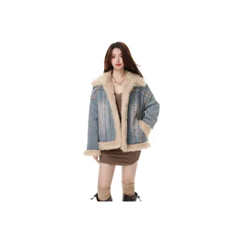 Li Zixian Jackets Women's Blue