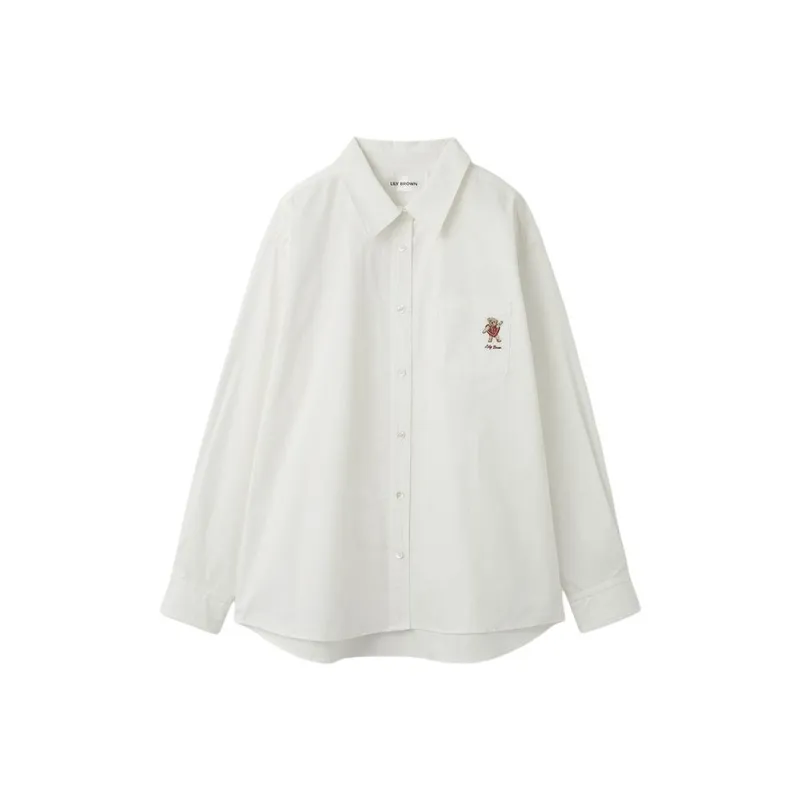 Lily Brown Shirts Women's-0