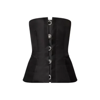 LOUIS VUITTON Jewel Button CorsetTop