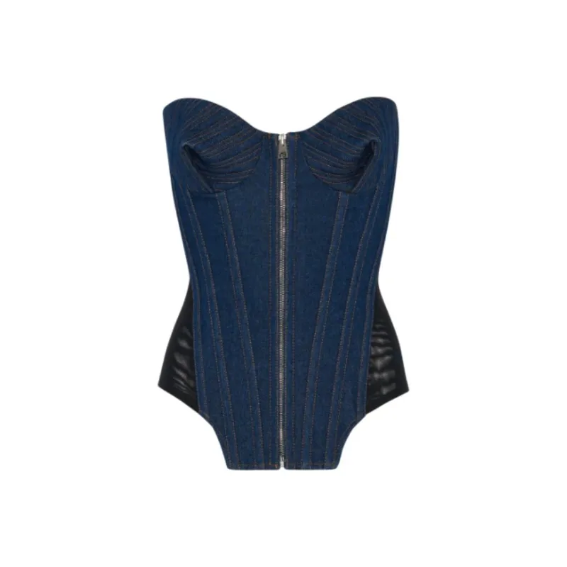 Jean Paul Gaultier Denim Corset-0