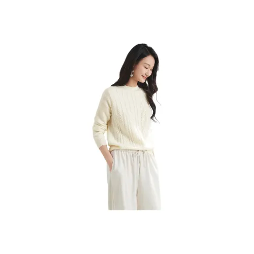 MIHUANG Cashmere Sweater Women's White
