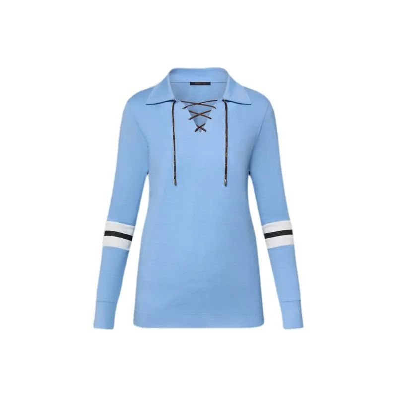 LOUIS VUITTON 54 Long Sleeved Polo Top-0