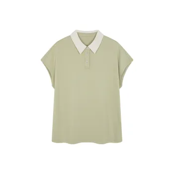 Mo Han Yi Mei Shirt Women's Seaweed Green