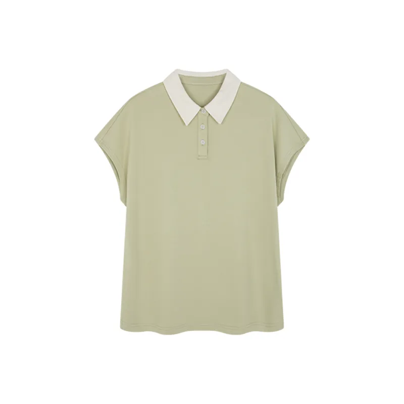 Mo Han Yi Mei Shirt Women's Seaweed Green-0