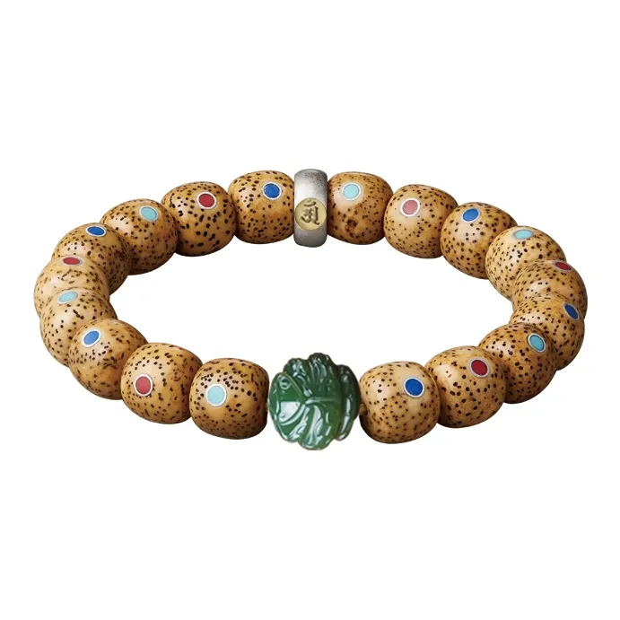 Yi Mingju Star Moon Bodhi Seeds Bracelets Unisex-9