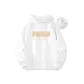 White, Fleece-Lined