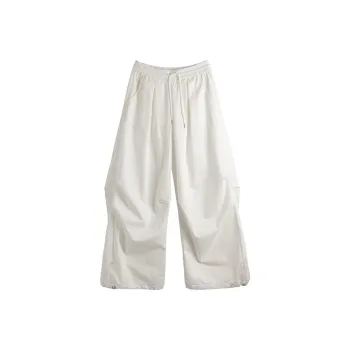 DBW DOUBLEWIN Casual Pants Unisex White