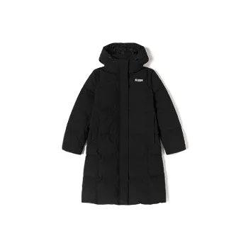 Kappa Solid Color Stand Collar Down Jacket Women's