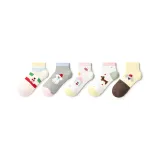 Puppy Good Boy Quarter Crew-5 Pack, Spring/Summer New Arrival/7A Antibacterial