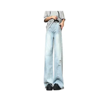 UPXIW Jeans Unisex Blue