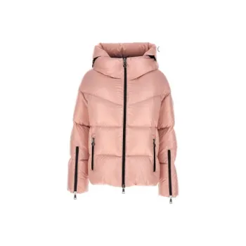 Moncler Huppe Short Down Jacket 'Pink'