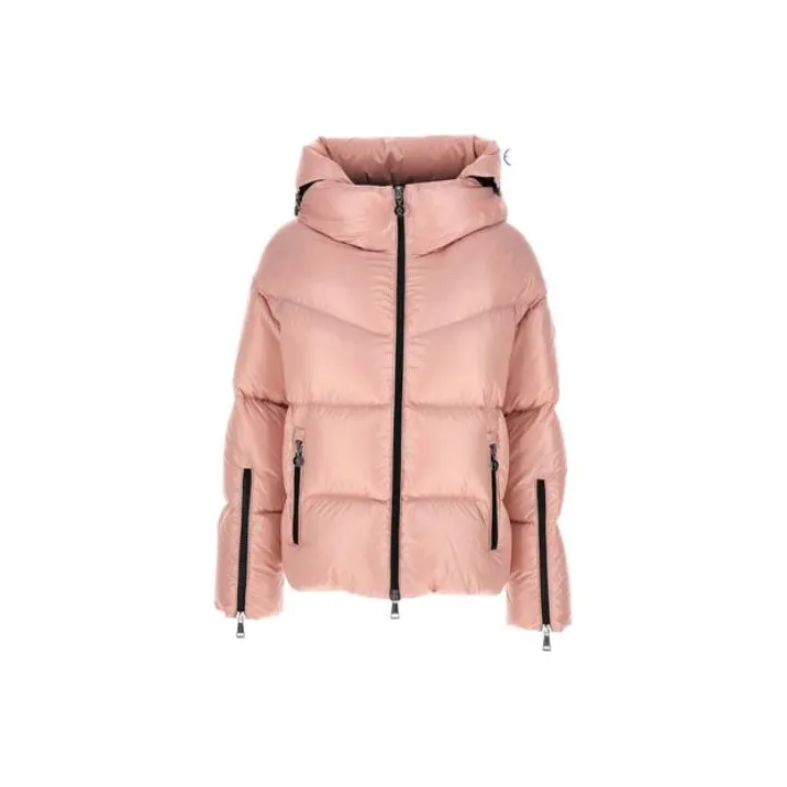 Moncler Huppe Short Down Jacket 'Pink'-0