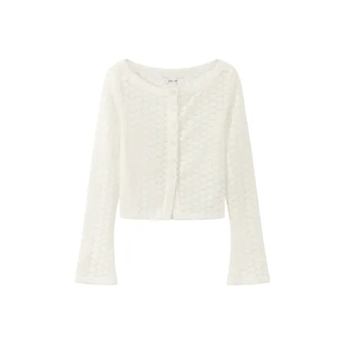CHUU Chiffon Shirt Women's White