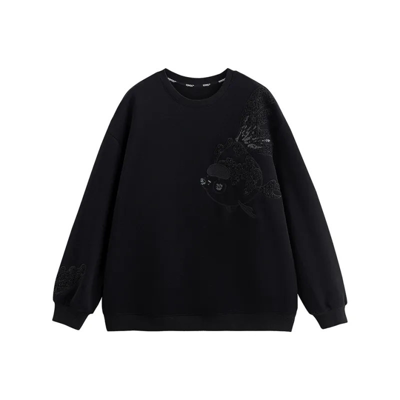 Initial Language Sweatshirt Women's-1