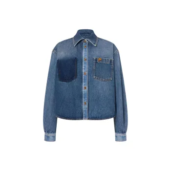 PHILOSOPHY DI LORENZO SERAFINI Cotton Denim Shirt