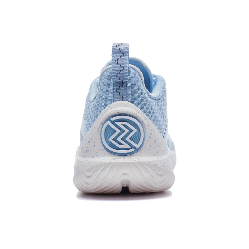 LiNing Speed 10 Cushioning, Slip Resistant, Abrasion Resistant, Breathable Low Top Basketball Shoes Men's Glacier Blue-5