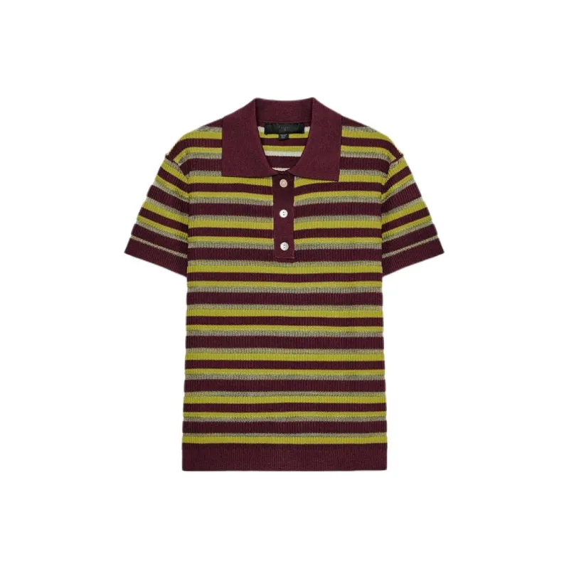 ZARA Polo Shirt Women's Multicolor-0