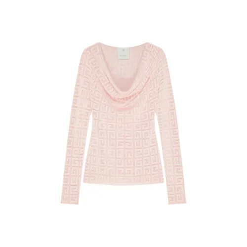 Givenchy 4G Jacquard Draped Sweater