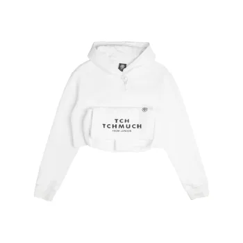TCH SS24 High-Rise Cropped Cut Hoodie Women's