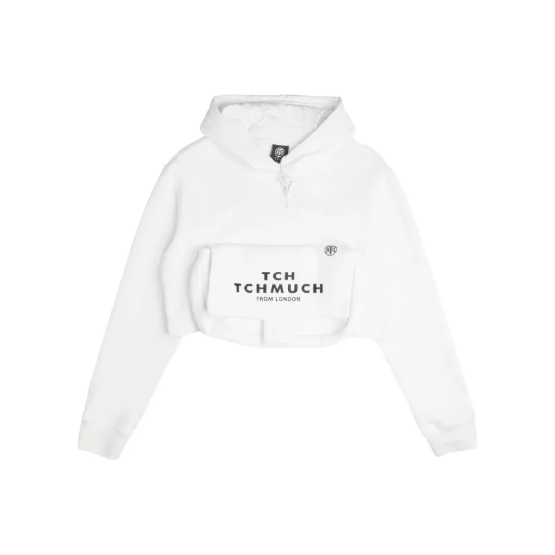 TCH SS24 High Rise Cropped Cut Hoodie Women's-0
