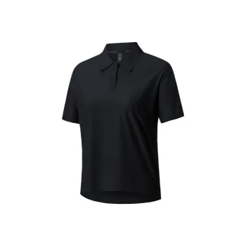 Anta Champion All Weather Series Polo Shirt Women's Basic Black