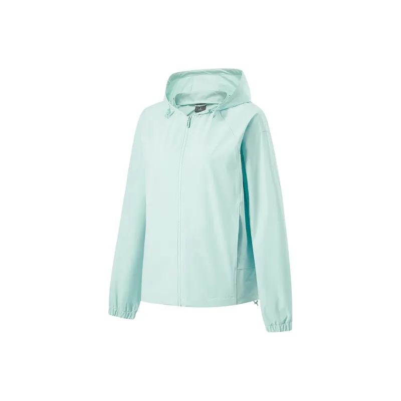 LiNing Fitness Series Jacket Women's Feather Green Yarn-0