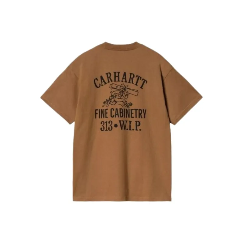 Carhartt WIP T Shirt Men's Brown-1