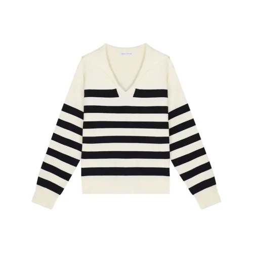 VEGA CHANG SS24 Knitwear Women's Blue White Stripes