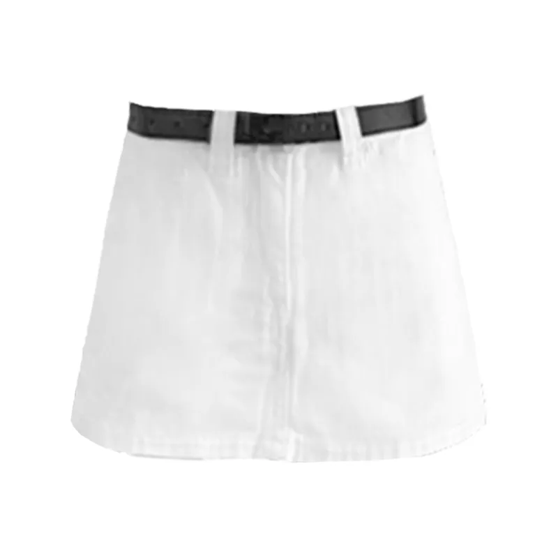 Pa33word Denim Short Skirts Women's-1