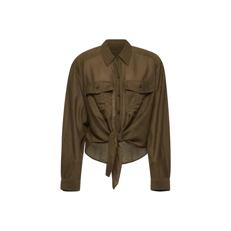 ISABEL MARANT ETOILE Long Sleeved Button Up Shirt-0