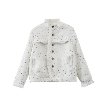 Adeworn Jackets Women's White