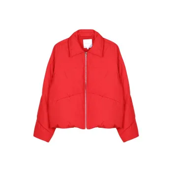 Roselingling Down Jacket Women's Tomato Red