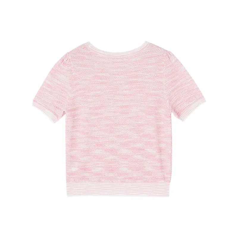 XIANGYING Knitwear Women's Pink-1