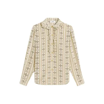 CELINE Shirts Women's Khaki
