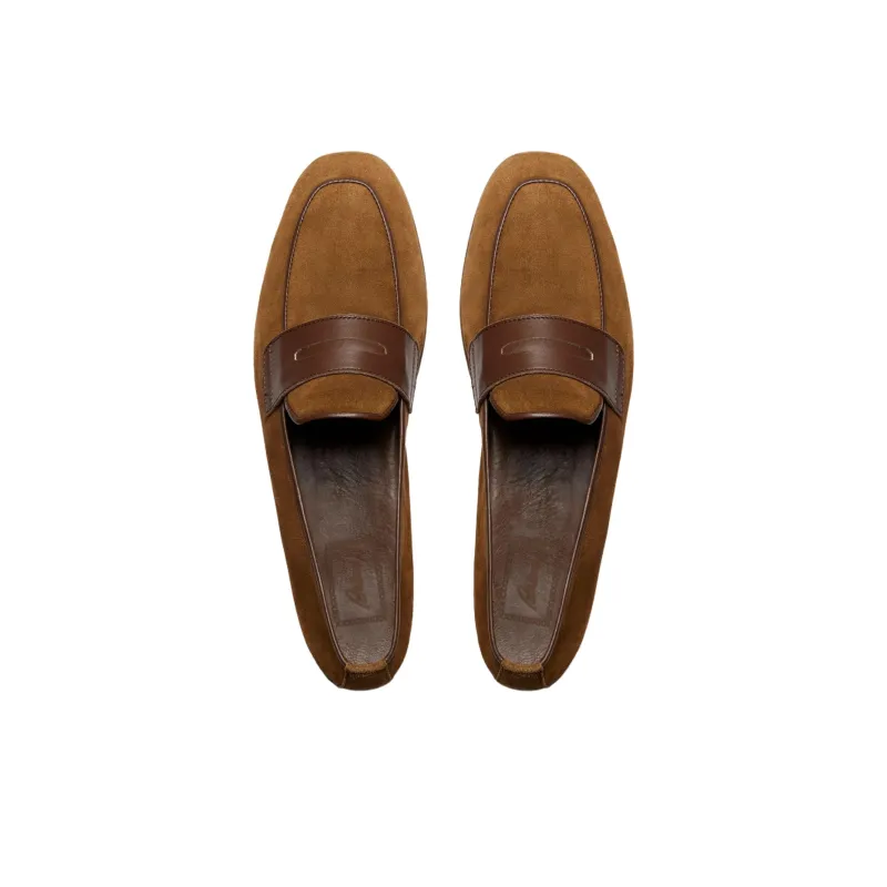 BRIONI Monza Casual Shoes Men's Caramel Brown-3