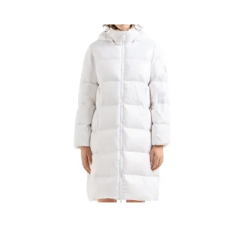 ARMANI EXCHANGE Logo Patch Hooded Padded Coat