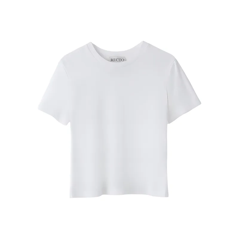 RECTO Regular T-Shirt Women's Off WHITE/Ecru-0