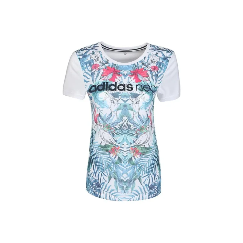 Adidas Neo Regular T Shirt Women's White-0