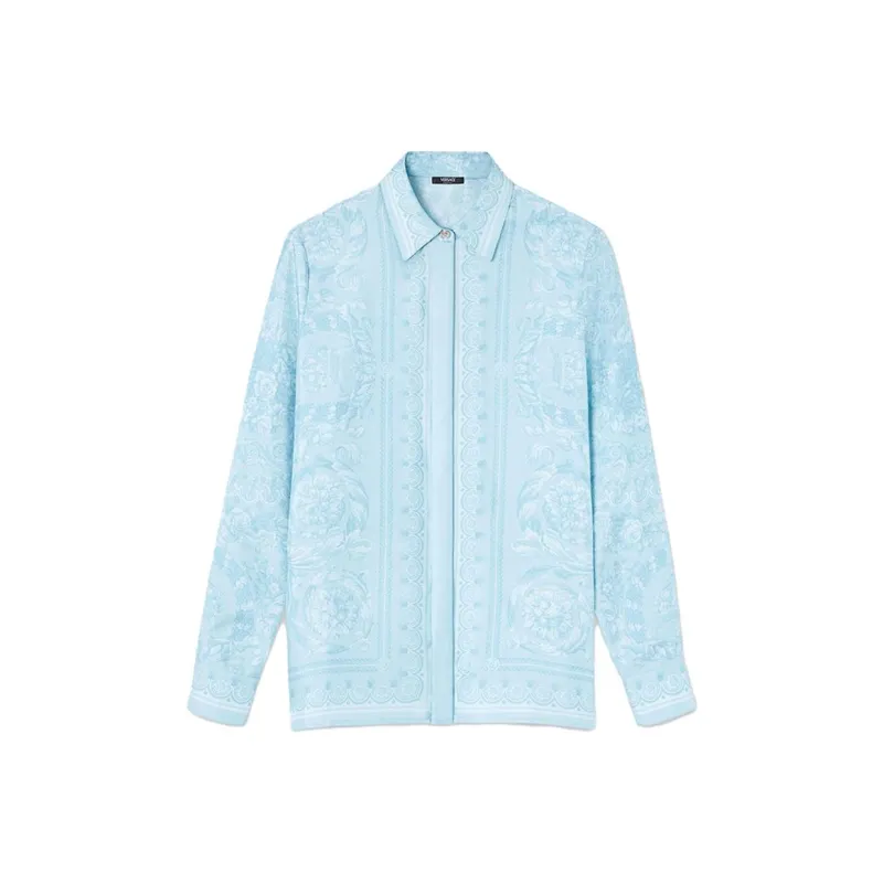 VERSACE Barocco Printed Buttoned Shirt-0