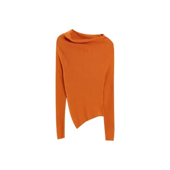 WOWI KCKS Knitwear Women's Beautiful Orange