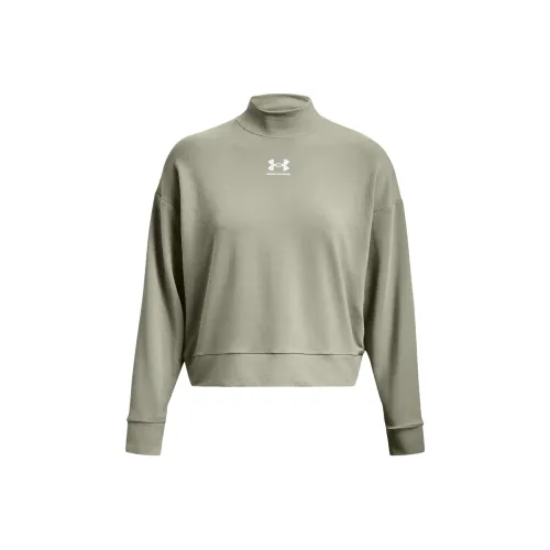 Under Armour UA Rival Terry Sweatshirt Women's Green